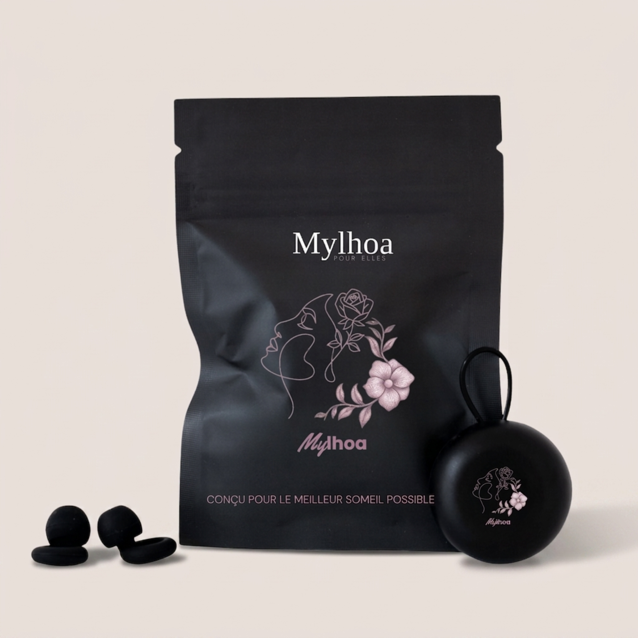 Bouchons d'oreille réutilisables pour dormir Mylhoa