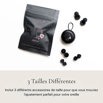 Bouchons d'oreille réutilisables pour dormir Mylhoa