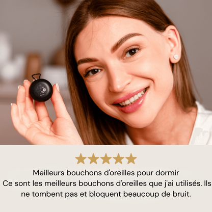 Bouchons d'oreille réutilisables pour dormir Mylhoa