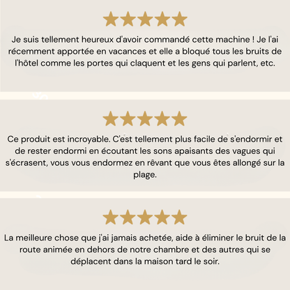 Machine à Bruit Blanc pour le Sommeil Mylhoa