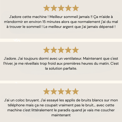 Machine à Bruit Blanc pour le Sommeil Mylhoa