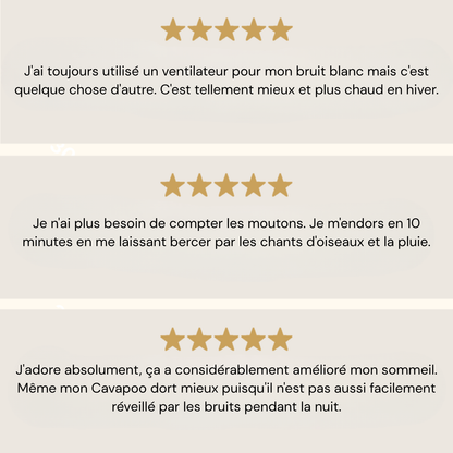 Machine à Bruit Blanc pour le Sommeil Mylhoa