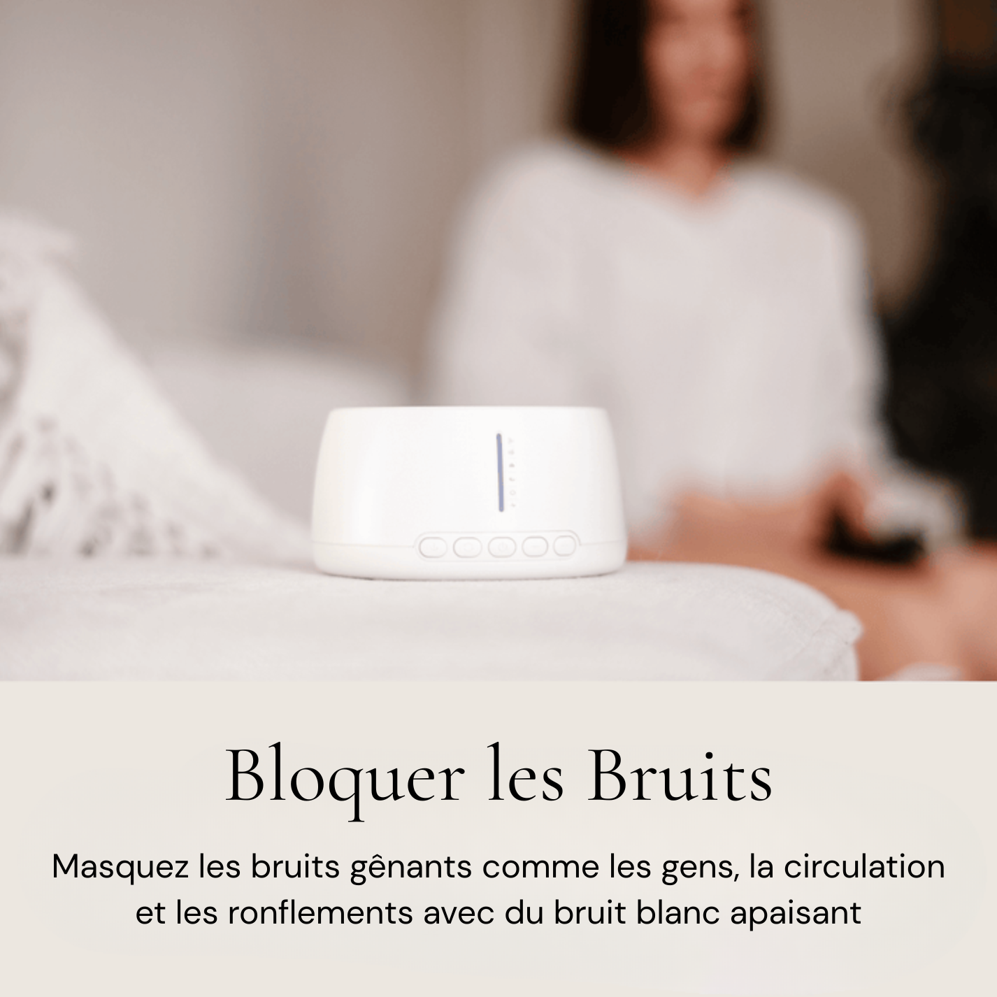 Machine à Bruit Blanc pour le Sommeil Mylhoa