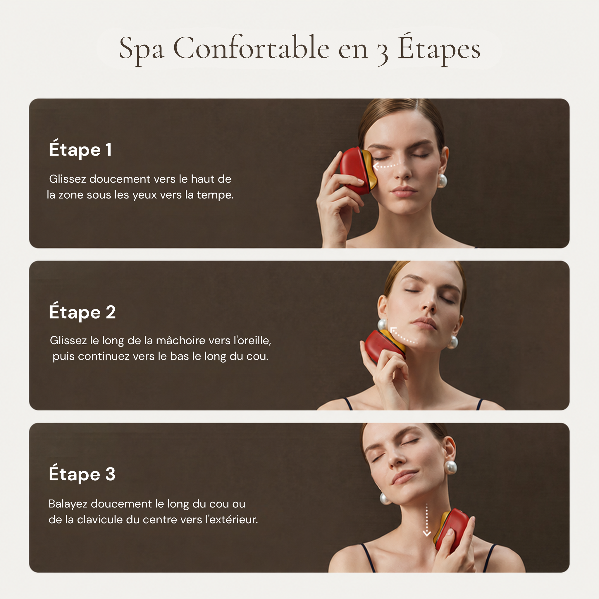 Appareil de massage facial